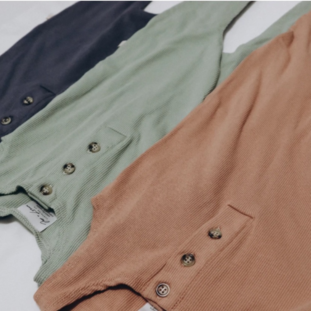 🆕 Jax & Lennon Ribbed Tank Romper